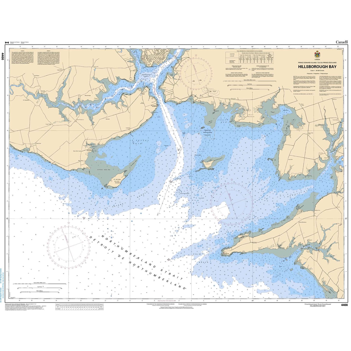Paradise Clay CAN4466 CHS Chart Hillsborough Bay
