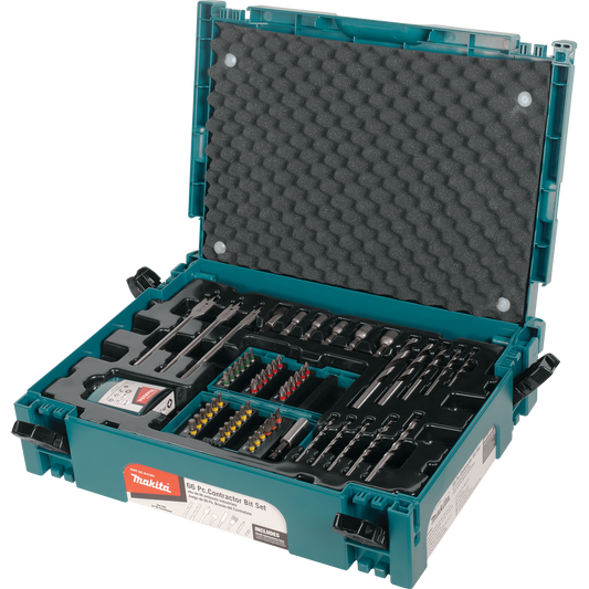 Makita B-51661 66 Pc. Contractor Bit Set