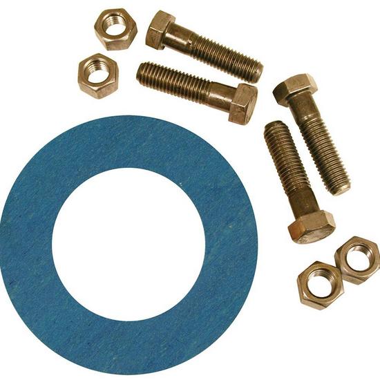 Jones Stephens G53104 4" Asbestos-Free Ring Gasket Kit, 5/8" x 3" Bolt Size