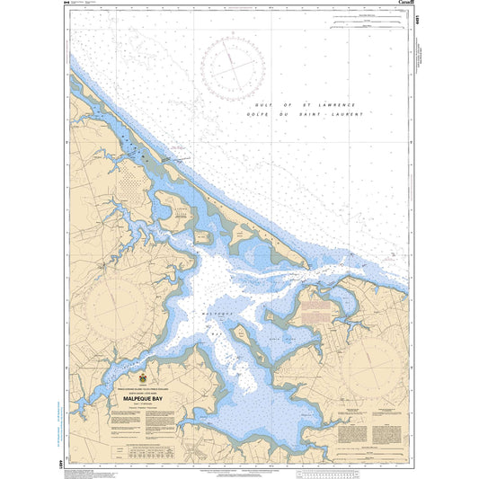 Paradise Clay CAN4491 CHS Chart Malpeque Bay