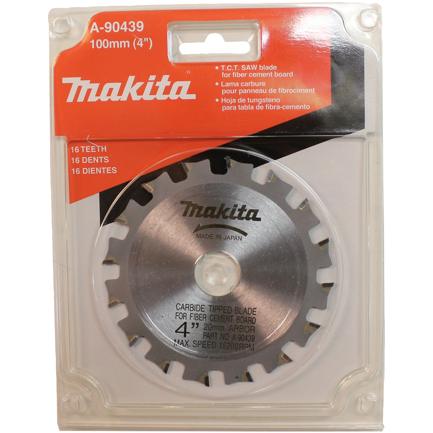 Makita A-90439 4" 16T Carbide‘Tipped Blade