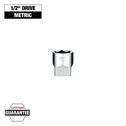 Milwaukee Tool 45-34-2028 1/2" Drive 28mm Socket, 1 EA