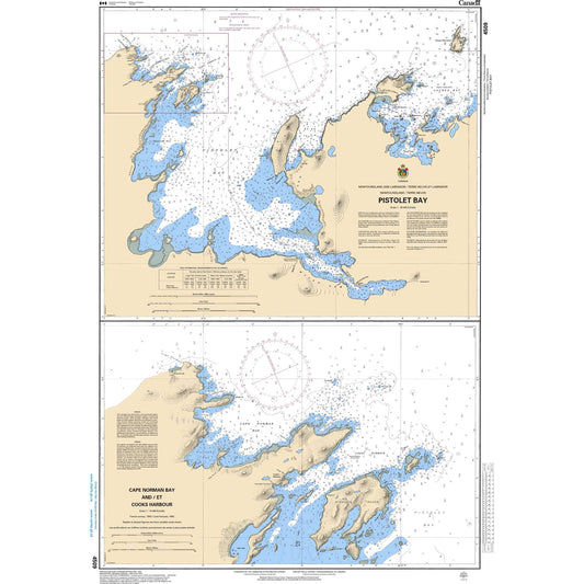 Paradise Clay CAN4509 CHS Chart Pistolet Bay