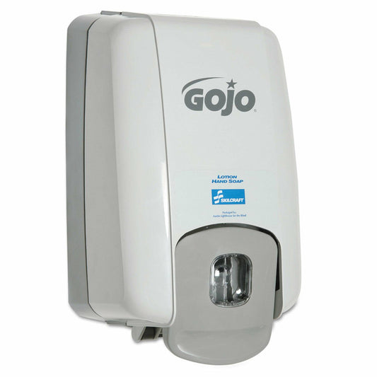 AbilityOne 4510015219871, Skilcraft Gojo Hand Soap Dispenser, 2,000 Ml, 6 X 4.5 X 10.5, Gray