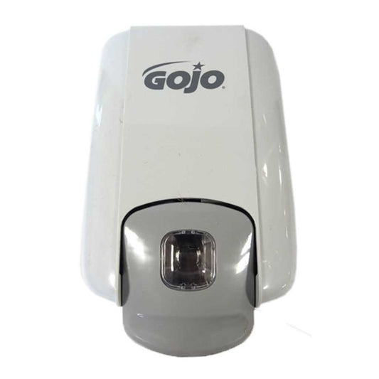 AbilityOne 4510015219873 Skilcraft Gojo Hand Soap Dispenser - Manual - 67.6 Fl Oz (2 L) - White Gray