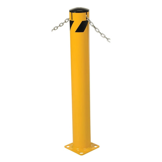 Vestil BOL-JK-42-5.5 Steel Pipe Bollard With Chain Slots