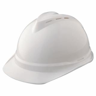 MSA 10034018 White V-Gard Hard Cap Vented 4.0 Suspension