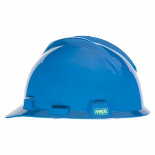 MSA 10034019 V-Gard Vented Blue Hardcap 4 Point Susp.