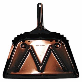 MAGNOLIA BRUSH 6 Metal Dust Pan 12" Edgeblack (12 EA)