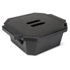 Globe Scientific 455010K Ice Bucket with Cover 2.5 Liter Black