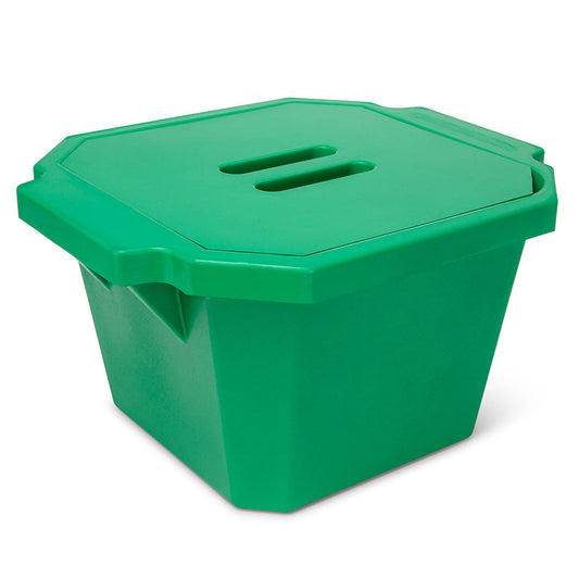 Globe Scientific 455015G Ice Bucket with Cover 4.5 Liter Green