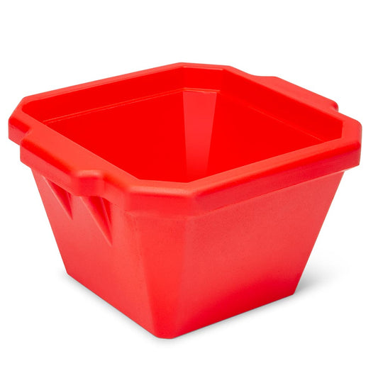 Globe Scientific 455021R Ice Tray with Lid 1 Liter Red