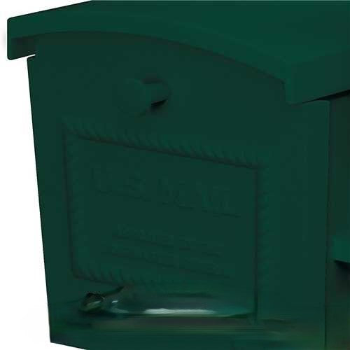 Mailboxes 4550GRN Salsbury Townhouse Mailbox - Post Style - Green