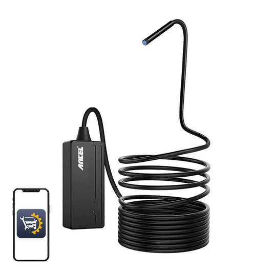 Ancel W655 WiFi Endoscope & Waterproof Sewer Camera –  FULL HD Inspection Tool
