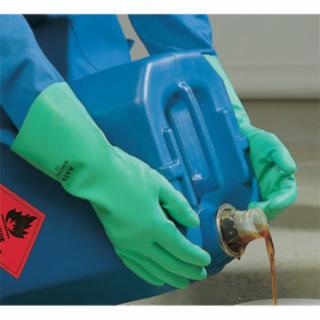 MAPA PROFESSIONAL 485420ZQK Size 10 Stansolv Af-15 Nitrile Glove Flock Lined (12 PR)