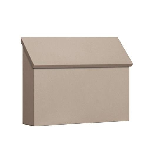 Mailboxes 4610BGE Salsbury Traditional Mailbox - Standard - Horizontal Style - Beige