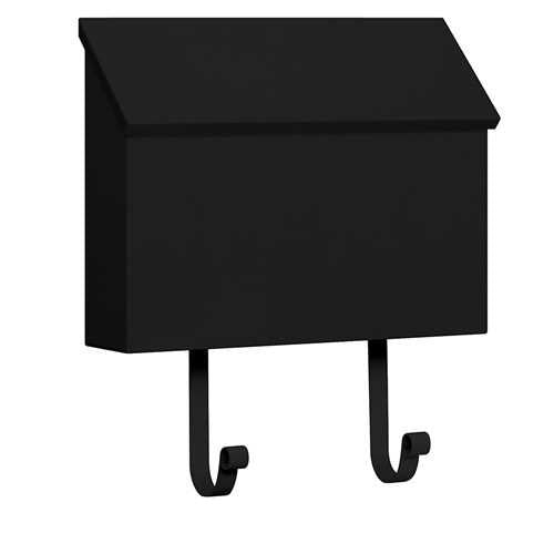 Mailboxes 4610BLK Salsbury Traditional Mailbox - Standard - Horizontal Style - Black