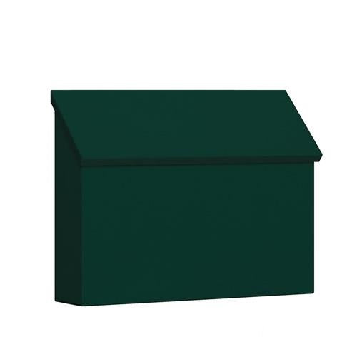 Mailboxes 4610GRN Salsbury Traditional Mailbox - Standard - Horizontal Style - Green