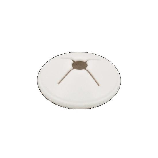 Jones Stephens F01150 1-1/2" CTS (1-5/8" OD) Floor and Ceiling Plate, Light Gauge, Box of 12