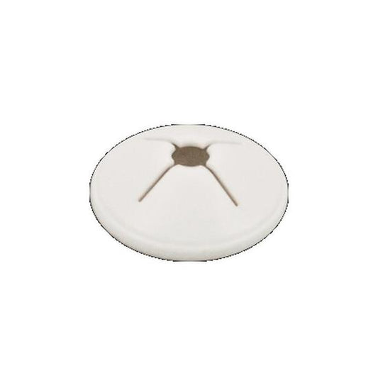 Jones Stephens F01150 1-1/2" CTS (1-5/8" OD) Floor and Ceiling Plate, Light Gauge, Box of 12