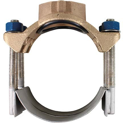A.Y. McDonald 4148-430 3855F 8X2 Ss Dbl Strap Saddle 9.05Xawwa Flt Gskt
