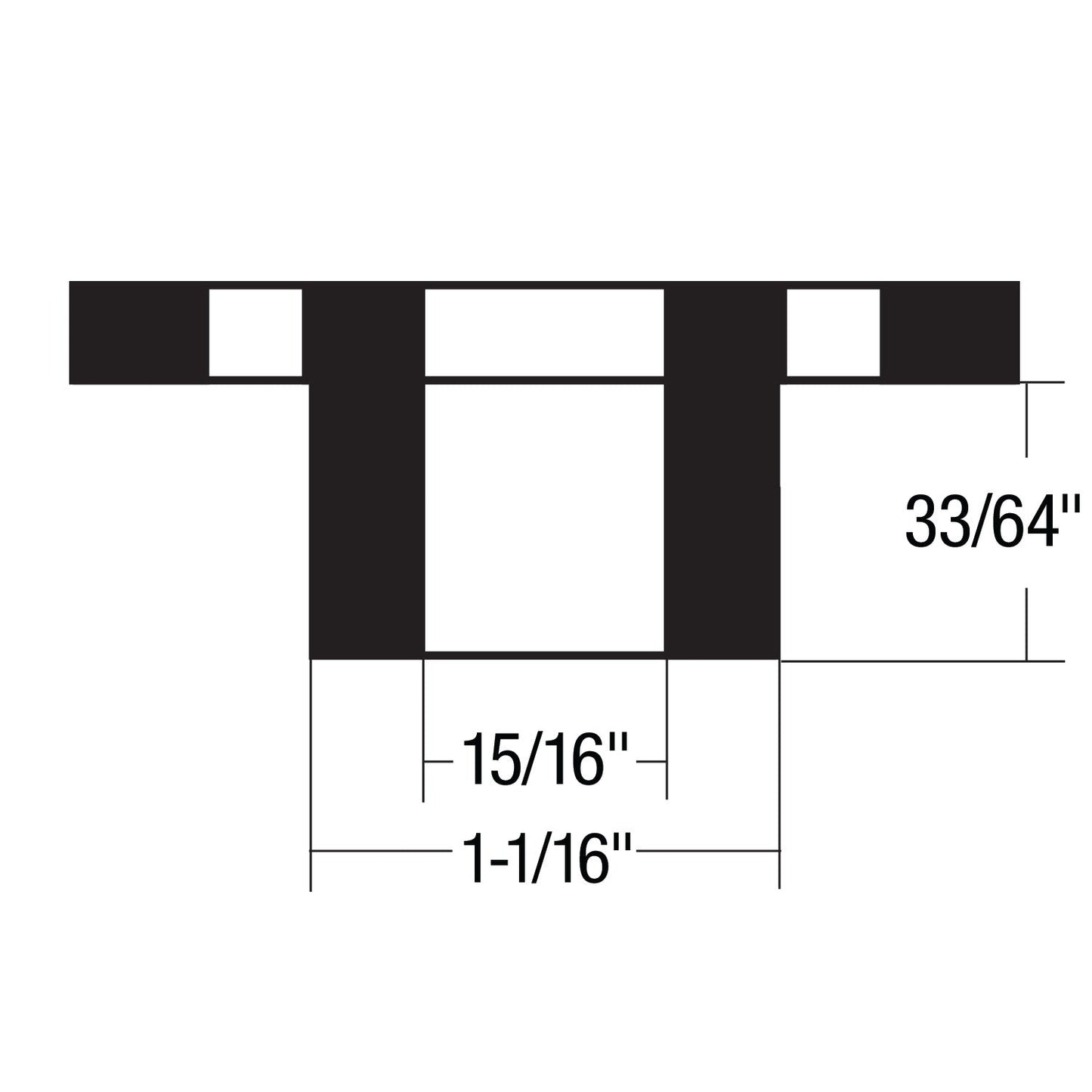 Makita 164470-8 Template Guide 1‘1/16"