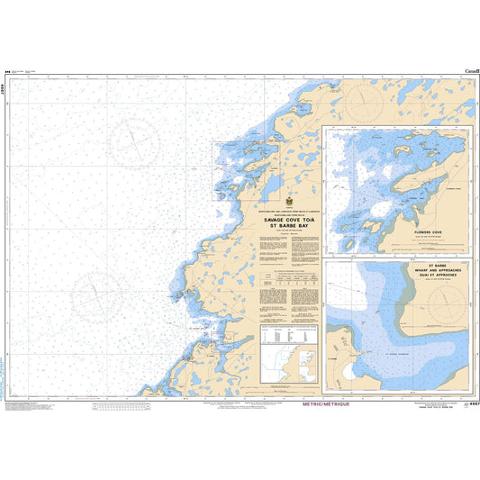 Paradise Clay CAN4667 CHS Chart Savage Cove to/ St. Barbe Bay