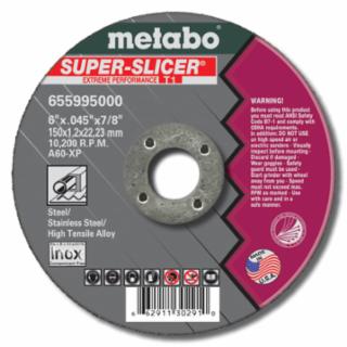 METABO 55995 6"X.045X7/8" Type 1 Slicer Wheel A60Xp Grit