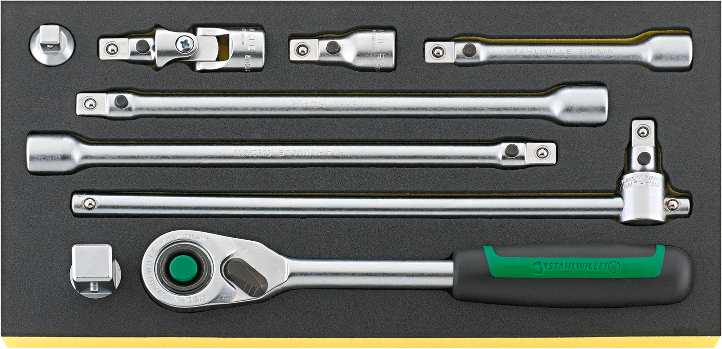 Stahlwille 96830363 TCS 1/2 ZOLL-512/9 QR Quickrelease Socket Set