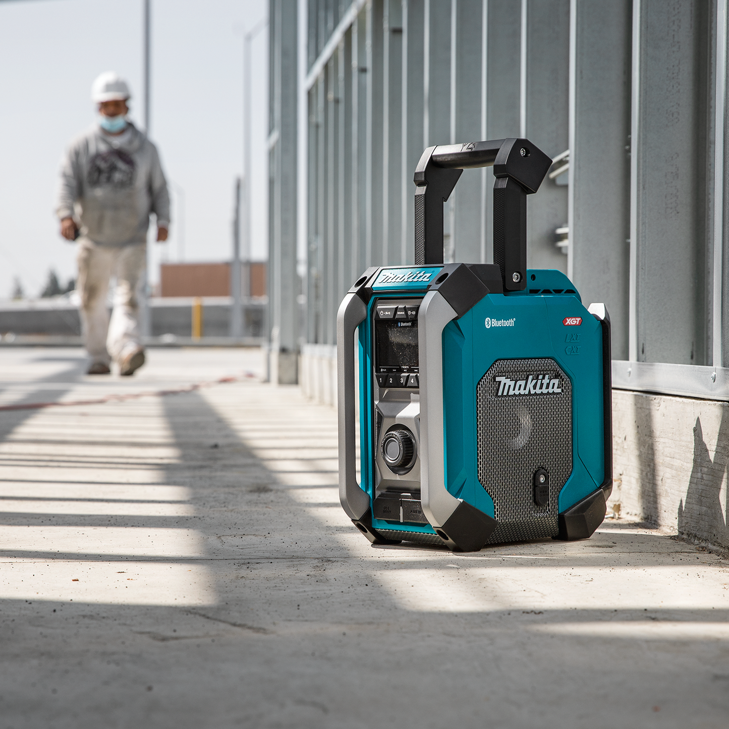 Makita GRM03 40V max XGT® Cordless/Corded Bluetooth® Job Site Radio, Tool Only