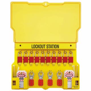 MASTER LOCK® 1483BP1106 Safety Series Lockout Stations
