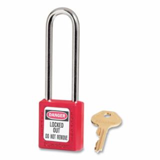MASTER LOCK® 410LTRED Lt. Weight Xenoy Safetylockout Padlock 3" Shack (1 EA)