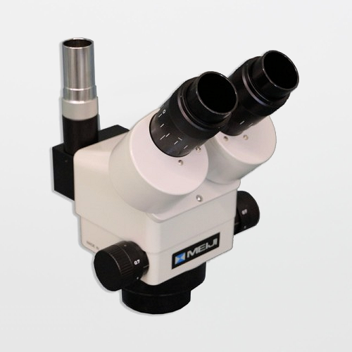 SOS Cleanroom Meiji EMZ-8TR (0.7x - 4.5x) Trinocular Stereo Microscope Body, Working Distance 4.3" (104mm)