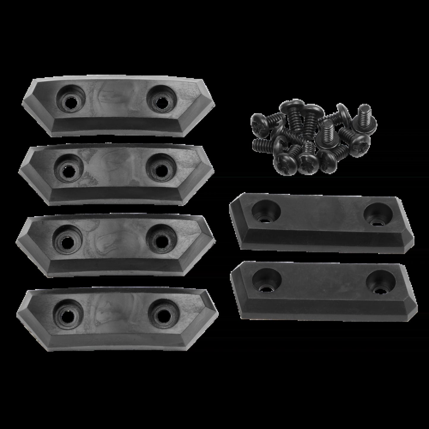 Milwaukee Tool 48-09-2909 M18 FUEL Coil Roofing Nailer Replacement Rubber Wear Pads, 1 EA