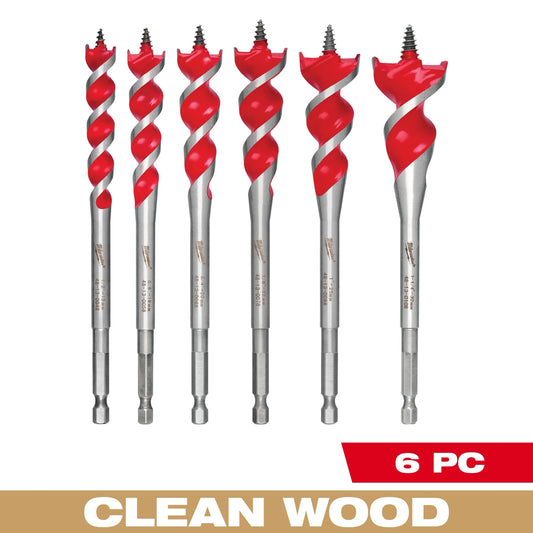 Milwaukee Tool 48-13-0600 SPEED FEED™ Wood Bit 6-1/2" Set - 6 PC, 1 ST