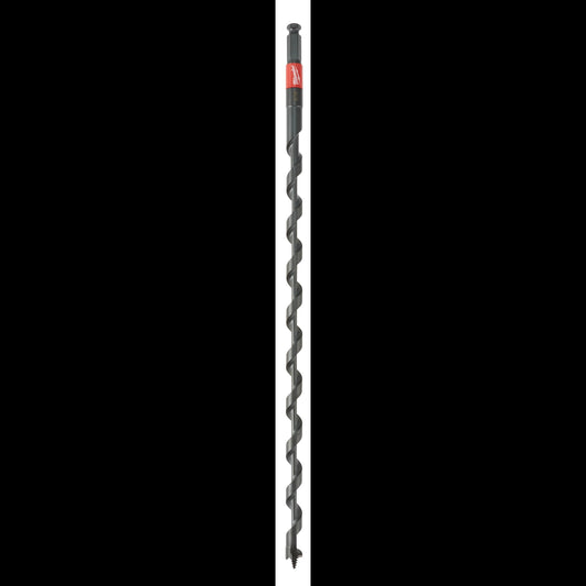 Milwaukee Tool 48-13-6909 SHOCKWAVE Impact Duty 15/16" x 30" Lineman's Auger Bit, 1 EA