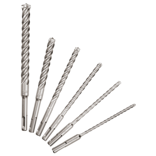 Milwaukee Tool 48-20-7499 6 PC SDS Plus 4CT MX4™ Set, 1 ST
