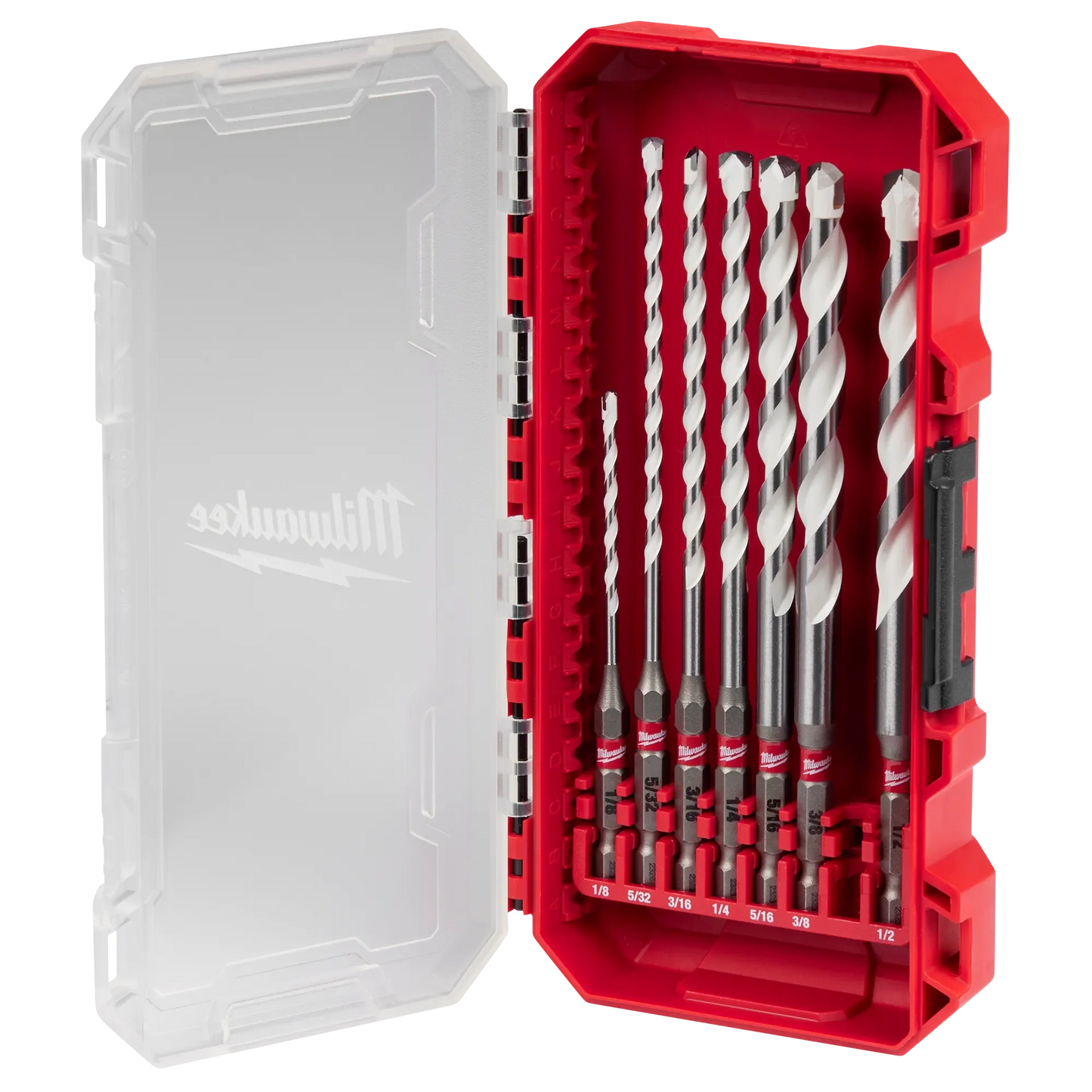 Milwaukee Tool 48-20-8899 7 PC SHOCKWAVE™ Impact Duty Carbide Multi-Material Drill Bit Set, 1 ST