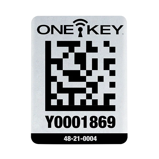 Milwaukee Tool 48-21-0004 ONE-KEY™ Asset ID Tag – Lg. Metal Surface, 1 EA