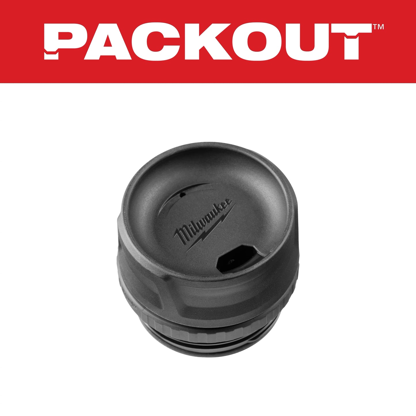 Milwaukee Tool 48-22-8389 PACKOUT Sip Lid for Insulated Bottles, 6 EA/PK