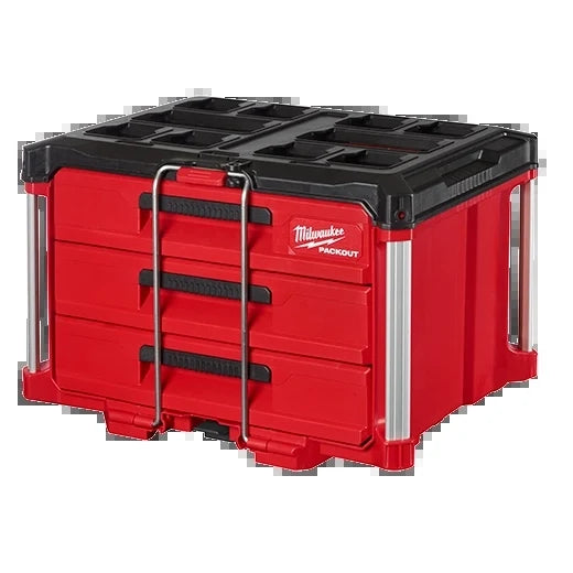Milwaukee Tool 48-22-8443 PACKOUT 3-Drawer Tool Box, 1 EA