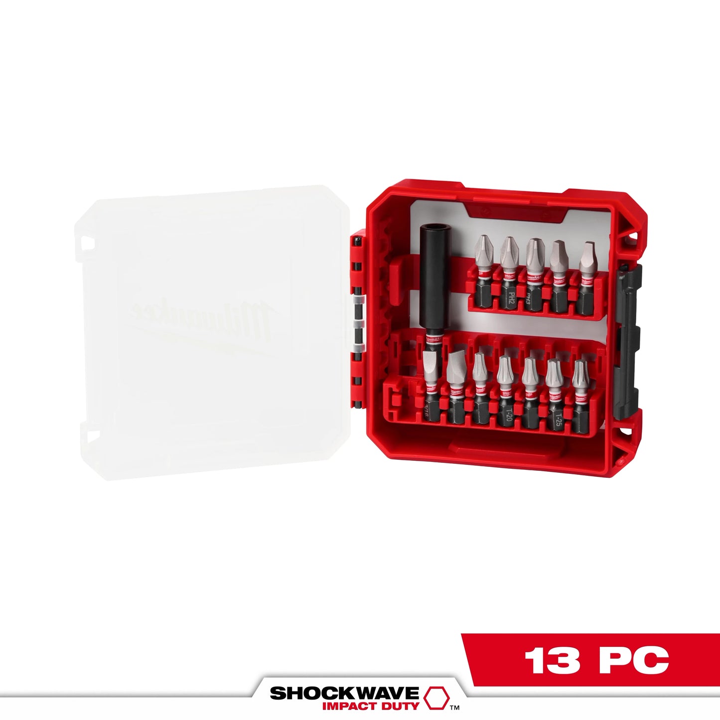 Milwaukee Tool 48-32-4035 13PC SHOCKWAVE™ Impact Duty Driver Bit Set, 1 ST