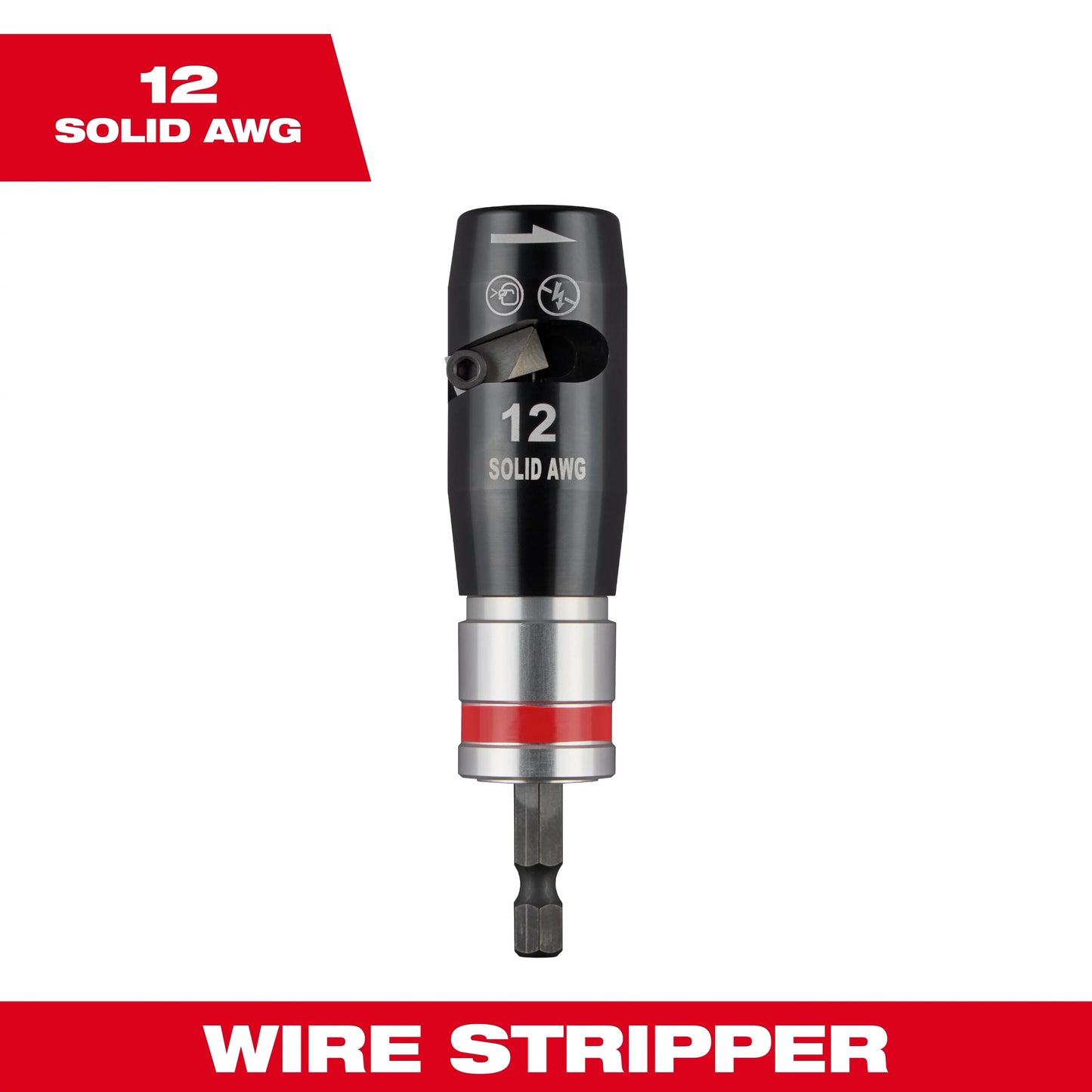 Milwaukee Tool 48-32-6403 Wire Stripper (Solid 12 AWG), 1 EA