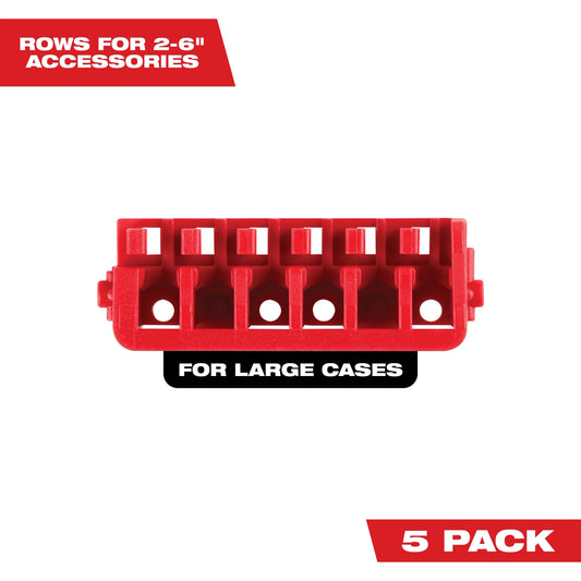 Milwaukee Tool 48-32-9935 Large Case Rows for Impact Driver Accessories (5 PK), 5 EA/PK