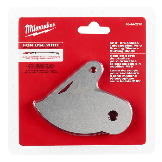 Milwaukee Tool 48-44-2770 M18™ Brushless Telescoping Pole Pruning Shears Cutting Blade, 1 EA