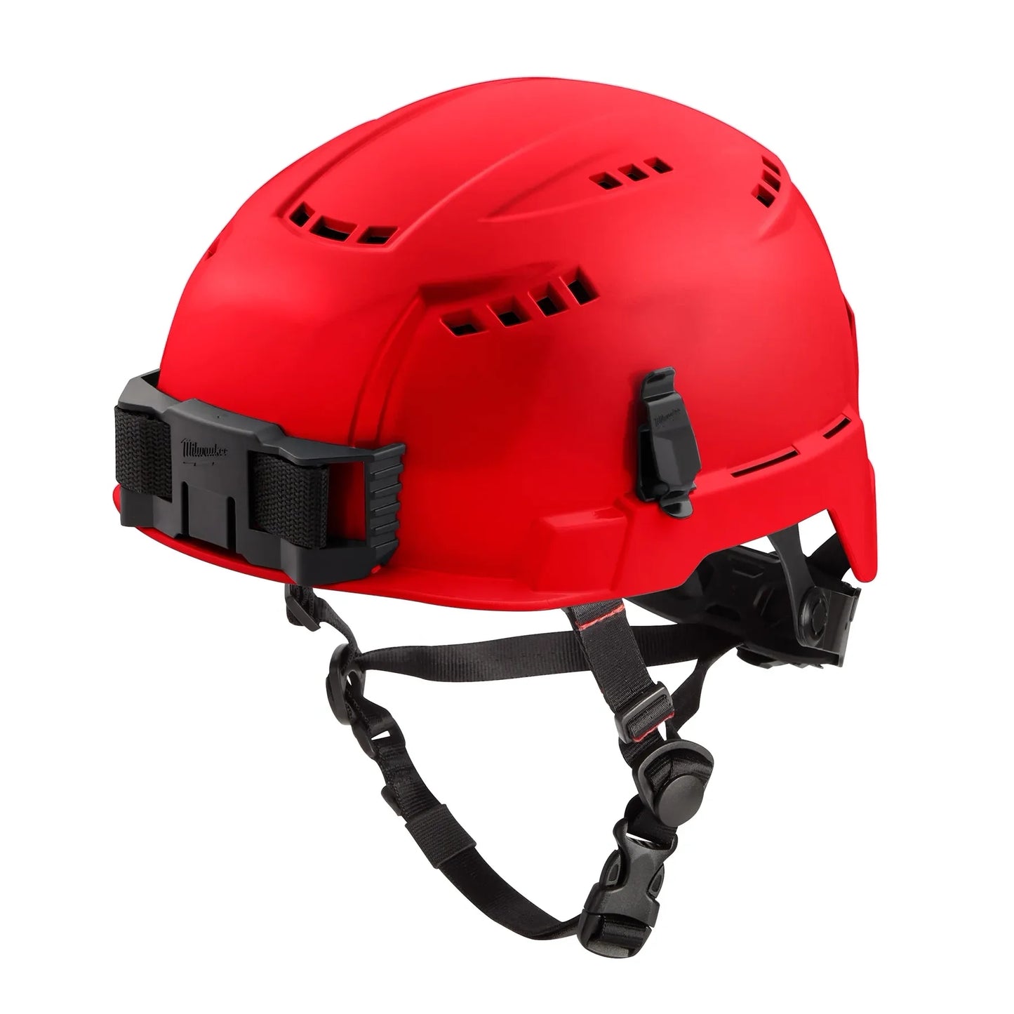 Milwaukee Tool 48-73-1308 BOLT Red Vented Safety Helmet (USA) - Type 2 Class C, 1 EA