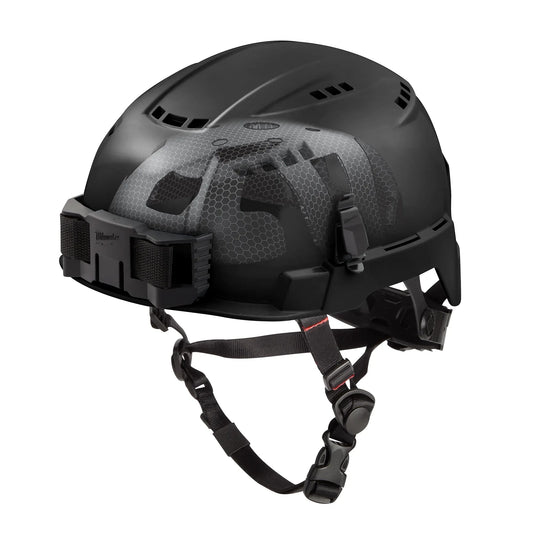 Milwaukee Tool 48-73-1360 BOLT Vented Safety Helmet with IMPACT ARMOR Liner (USA) Type 2 Class C (Black), 1 EA