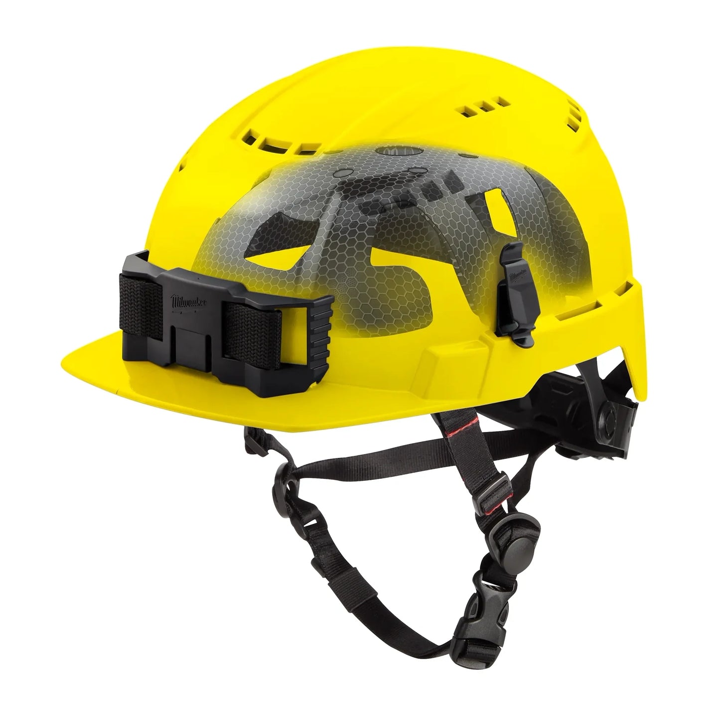 Milwaukee Tool 48-73-1366 BOLT Front Brim Vented Safety Helmet with IMPACT ARMOR Liner (USA) - Type 2 Class C (Yellow), 1 EA