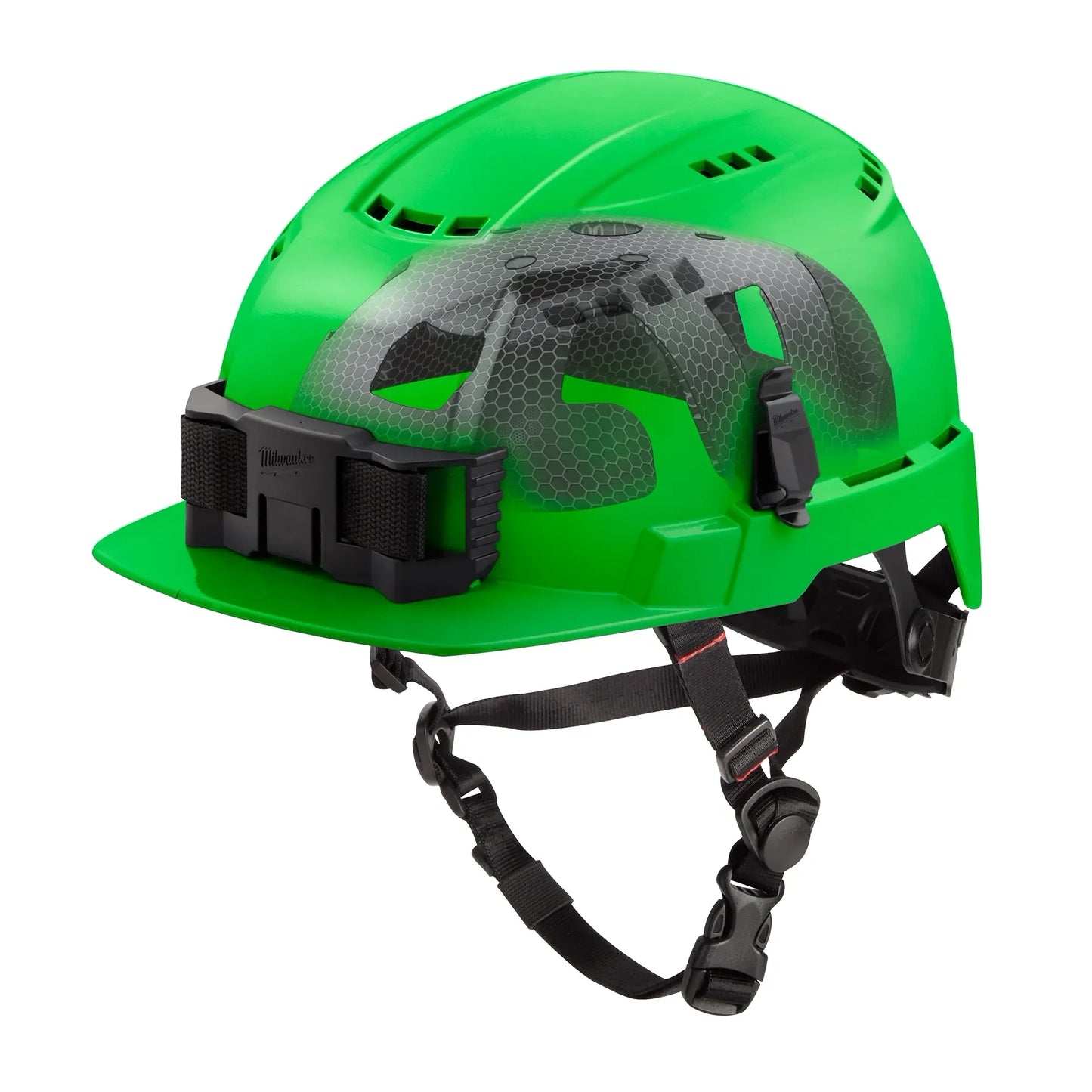 Milwaukee Tool 48-73-1370 BOLT Front Brim Vented Safety Helmet with IMPACT ARMOR Liner (USA) Type 2 Class C (Green), 1 EA