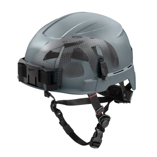 Milwaukee Tool 48-73-1379 BOLT Safety Helmet with IMPACT ARMOR Liner (USA) Type 2 Class E (Gray), 1 EA